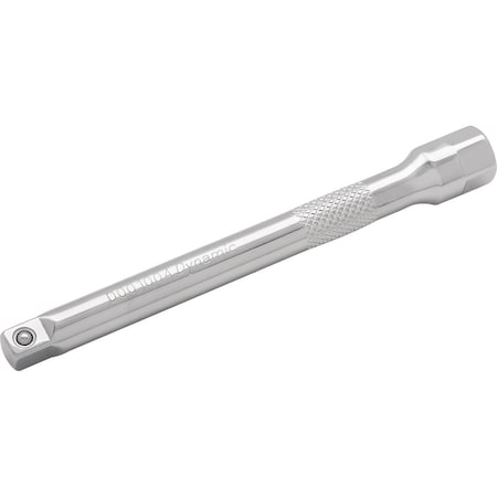 Dynamic Tools 1/4" Drive Chrome Extension, 4" Long D001004